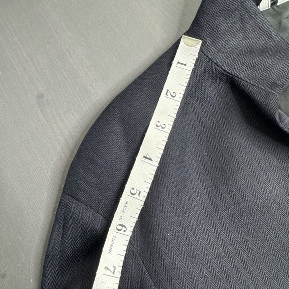 1990's Gianni Versace Couture Black Lightweight Blazer/ Jacket - Picture 6 of 12